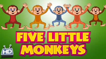 Five Little Monkeys, oct. 2017 Five Little Monkeys